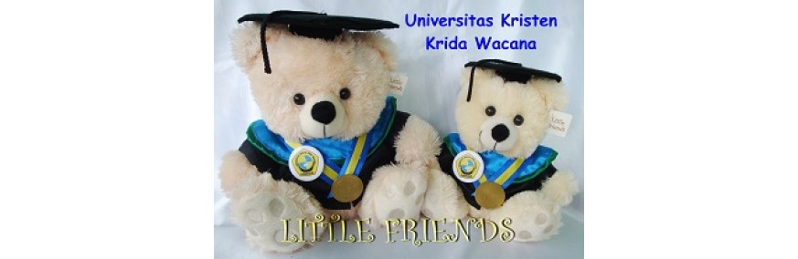 Boneka Wisuda Universitas Kristen Krida Wacana